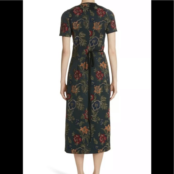 Rosetta Getty Floral Jacquard Dress size 12 - Picture 5 of 10